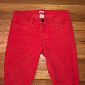 FINAL OFFER: J. Crew corduroy matchstick pants